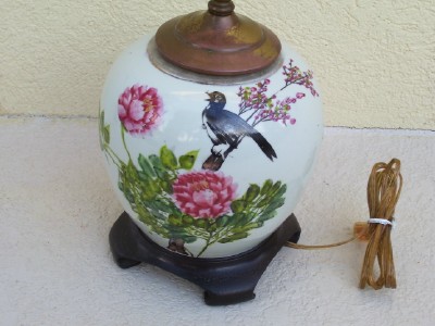 front view - birds/flowers