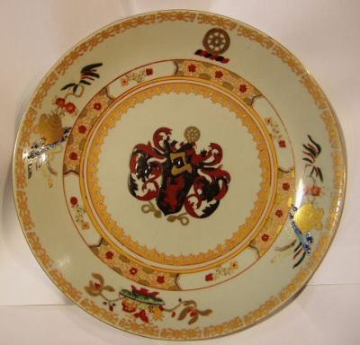 Chinese export plate 