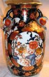 Picture of one of the pair of vases