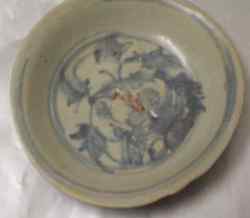 antique dish of Ming dynasty