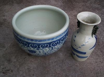 Bowl and Vase