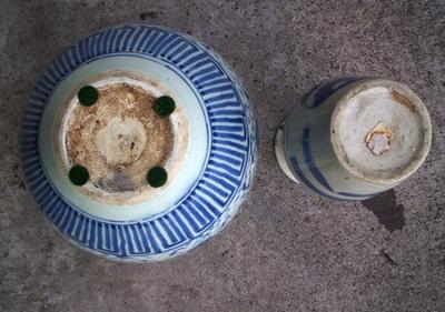 Bowl and Vase (unmarked bottoms)