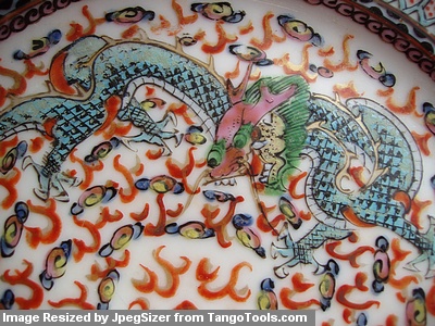 Chinese plate 