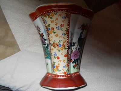 side of vase