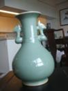Longquan celadon glazed vase, Ming dynasty