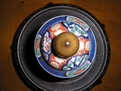 top view of lid