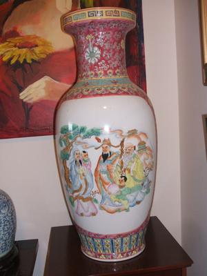 Large Unmarked Chinese Vase